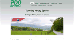 Desktop Screenshot of pdqnotary.com